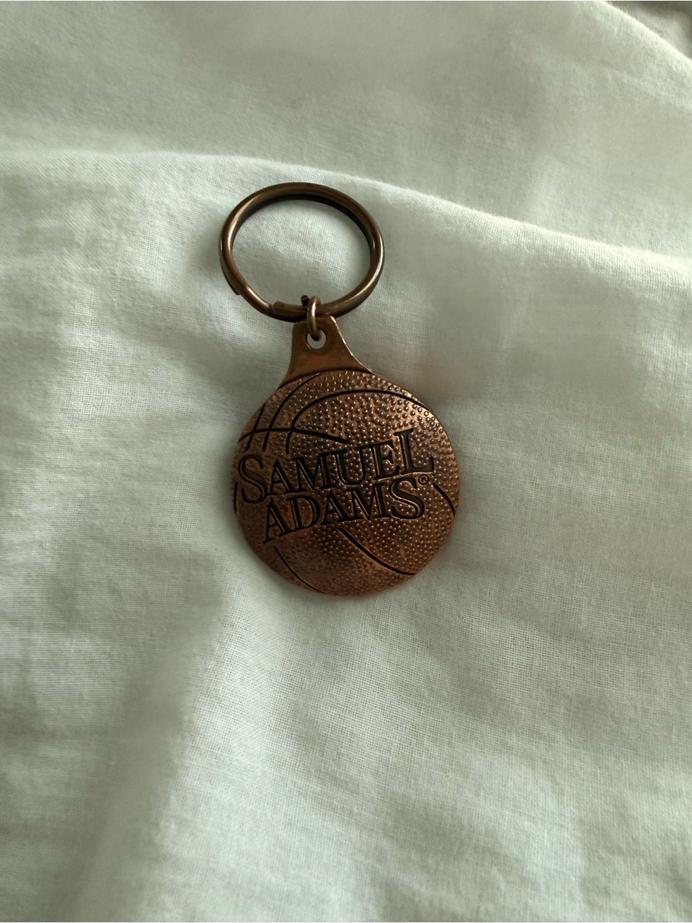 Samuel Adams Basketball Logo Keychain bottle opener
